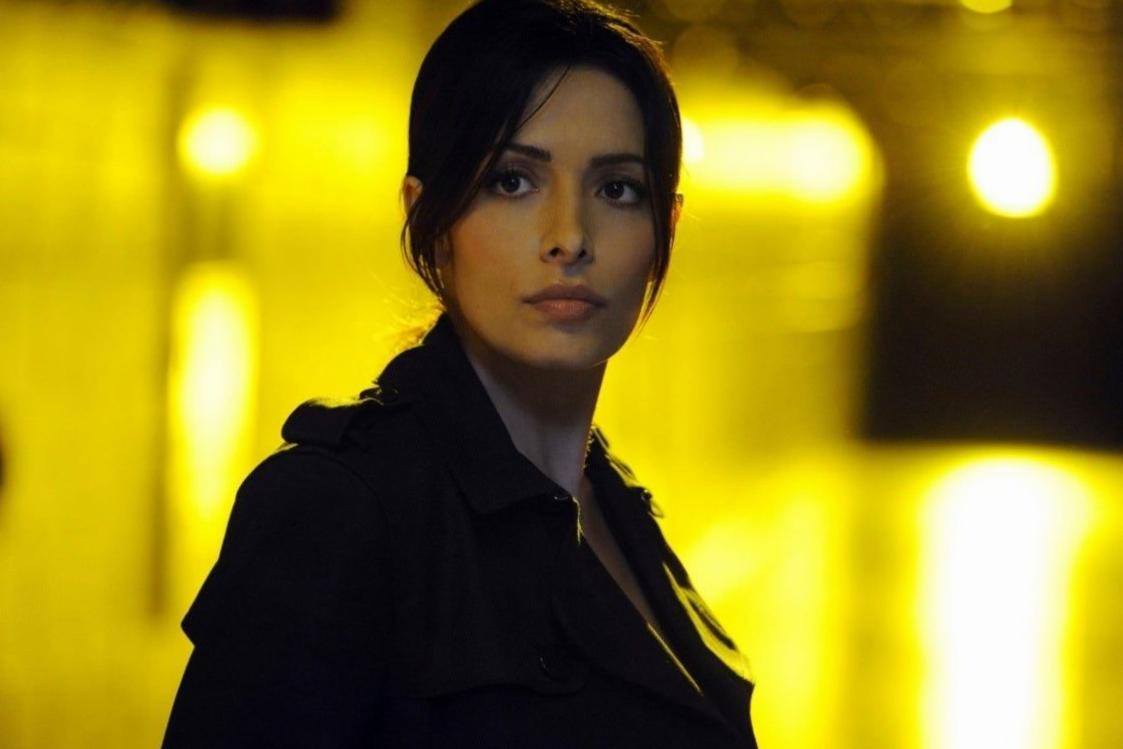 Sarah Shahi dans le film Black Adam de The Rock Sarah Shahi dans le film Black Adam de The Rock