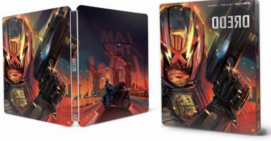Dredd 4K Blu-ray amélioré avec un SteelBook exclusif Dredd 4K Blu-ray amélioré avec un SteelBook exclusif