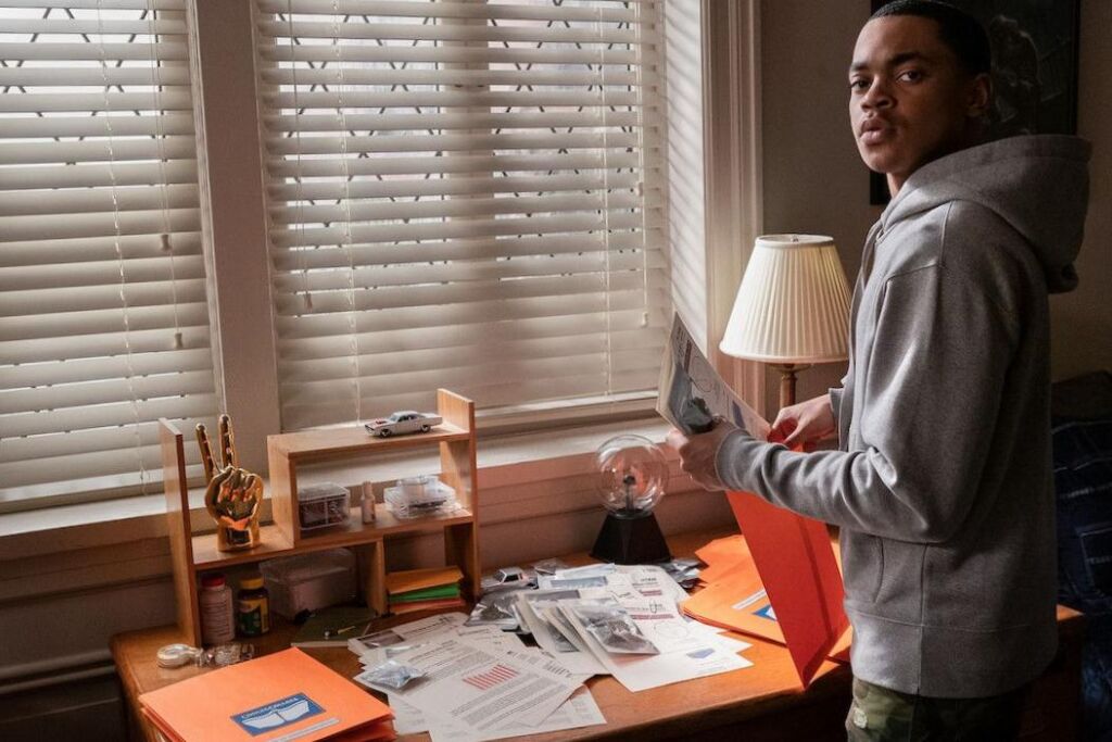 Michael Rainey Jr. Et Woody McClain se sont disputés une fois sur les vêtements de leurs personnages Michael Rainey Jr. Et Woody McClain se sont disputés une fois sur les vêtements de leurs personnages