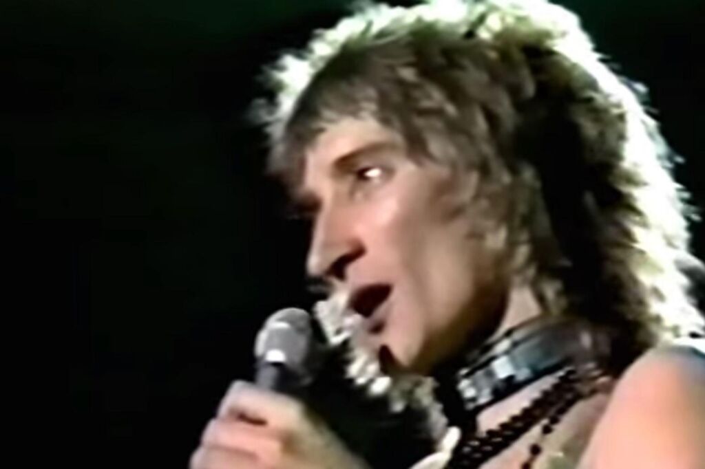 Rod Stewart, Faces interprète ‘Maggie May’ en 1973