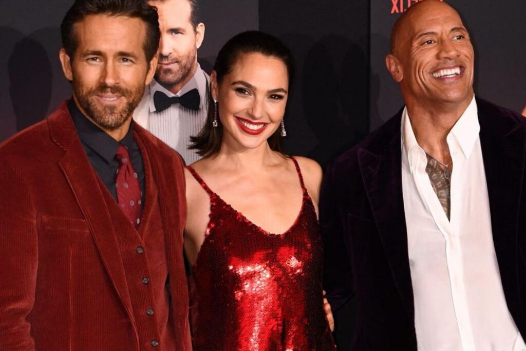 « Avis rouge » : Dwayne Johnson, Ryan Reynolds et Gal Gadot « Avis rouge » : Dwayne Johnson, Ryan Reynolds et Gal Gadot