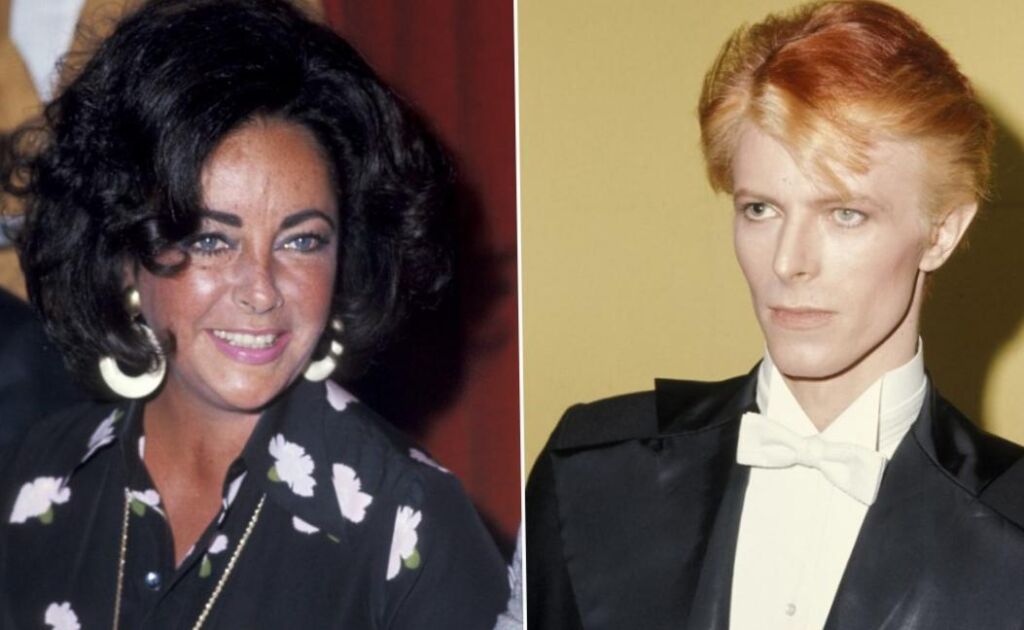 David Bowie et Elizabeth Taylor ont partagé une cigarette dans une étreinte la première fois qu’ils se sont rencontrés David Bowie et Elizabeth Taylor ont partagé une cigarette dans une étreinte la première fois qu’ils se sont rencontrés