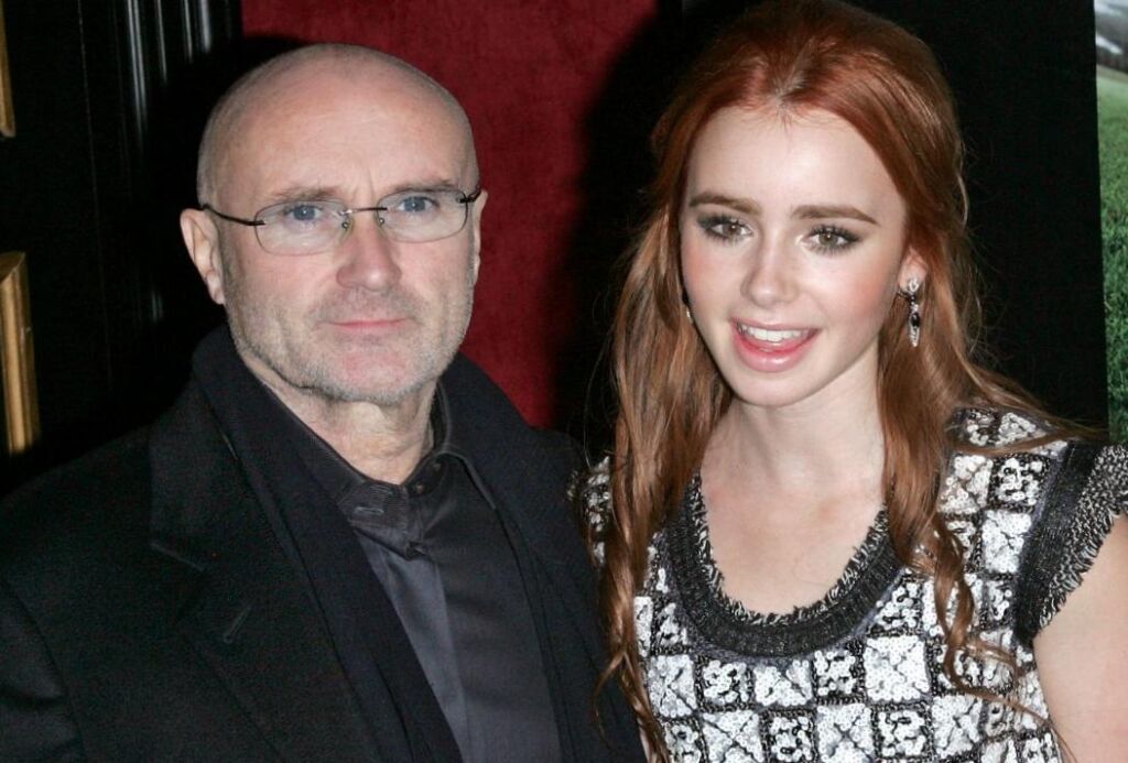 Lily Collins dit que son père, Phil Collins, a alimenté son désir d’agir by using la regime de son enfance au coucher