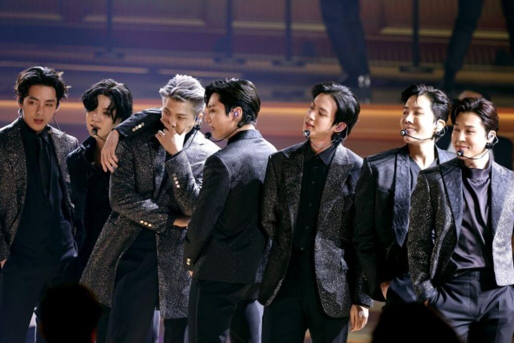 La performance des Grammy Awards 2022 de BTS est désormais disponible en ligne