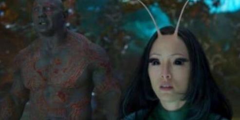 La mante des Gardiens de la Galaxie ressemblait à l’origine beaucoup plus à un insecte La mante des Gardiens de la Galaxie ressemblait à l’origine beaucoup plus à un insecte
