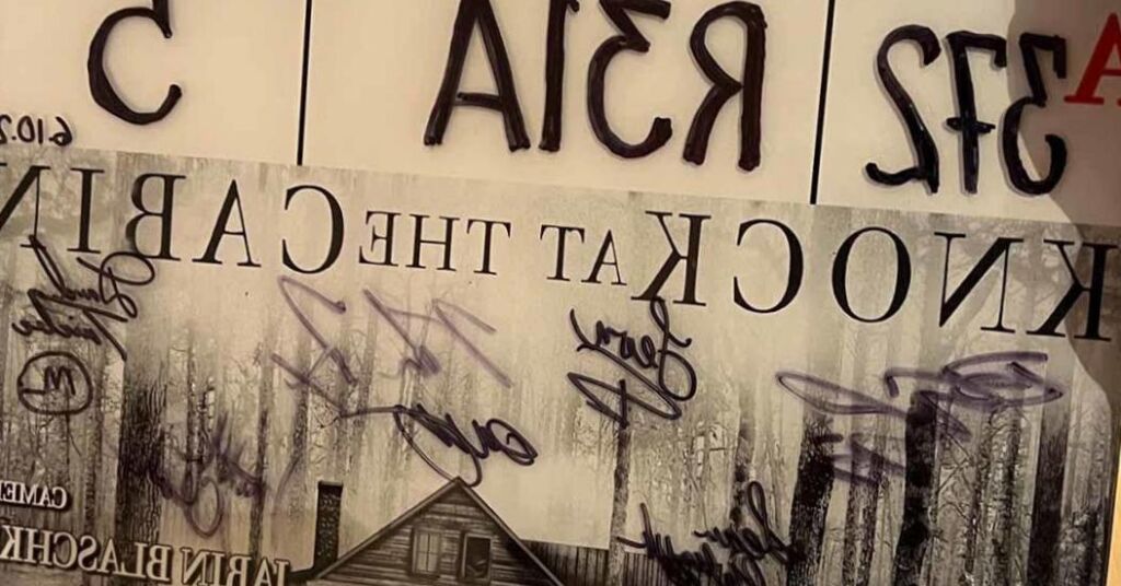 Le tournage du film Knock at the Cabin de M. Night Shyamalan est terminé Le tournage du film Knock at the Cabin de M. Night Shyamalan est terminé