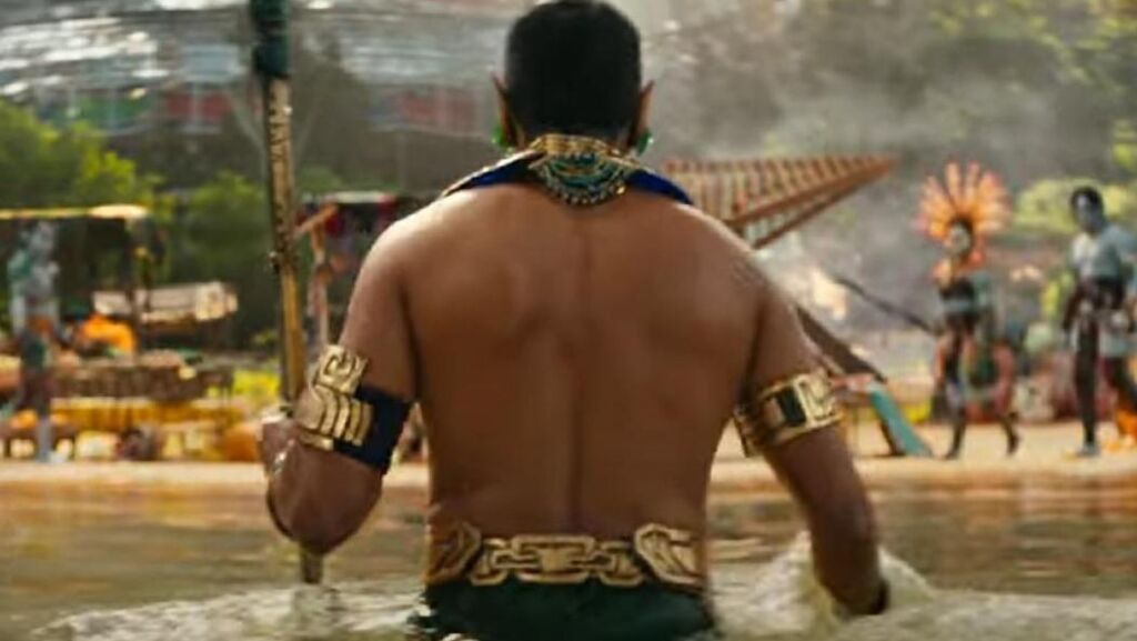L’acteur Namor de Wakanda Forever, Tenoch Huerta, ne savait pas nager avant le tournage L’acteur Namor de Wakanda Forever, Tenoch Huerta, ne savait pas nager avant le tournage
