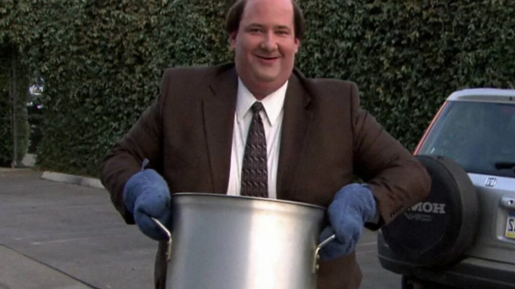 Brian Baumgartner révèle sa recette préférée du ‘Seriously Good Chili Cookbook’ et ce n’est pas la sienne Brian Baumgartner révèle sa recette préférée du ‘Seriously Good Chili Cookbook’ et ce n’est pas la sienne