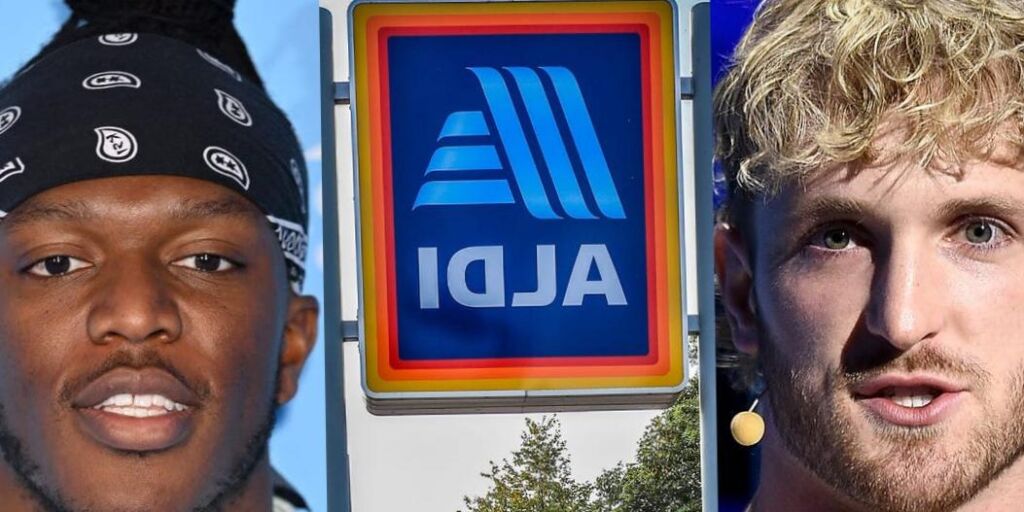 Aldi manque de KSI et de la boisson énergisante Prime de Logan Paul en une journée Aldi manque de KSI et de la boisson énergisante Prime de Logan Paul en une journée