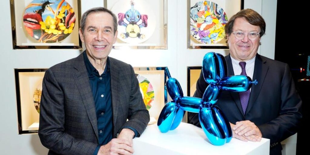 La sculpture de Jeff Koons ‘Balloon Dog’ brisée au festival de Miami