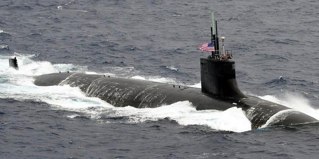 Un sous-marin américain qui a heurté une montagne sous-marine est resté en réparation pendant des années