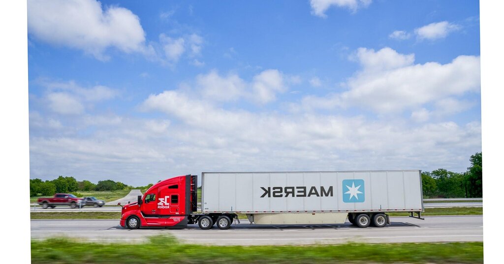 Maersk et Kodiak Robotics lancent la première voie commerciale autonome pour camions entre Houston et Oklahoma City Maersk et Kodiak Robotics lancent la première voie commerciale autonome pour camions entre Houston et Oklahoma City