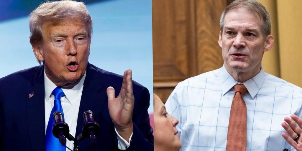 Le soutien de Trump à Jim Jordan ne suffit pas à lui faire gagner le marteau Le soutien de Trump à Jim Jordan ne suffit pas à lui faire gagner le marteau