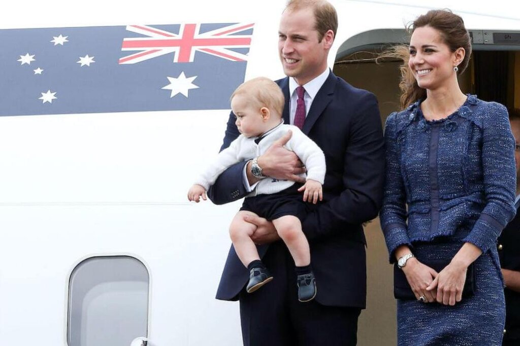 Voici ce que mange la famille royale sur les longs vols