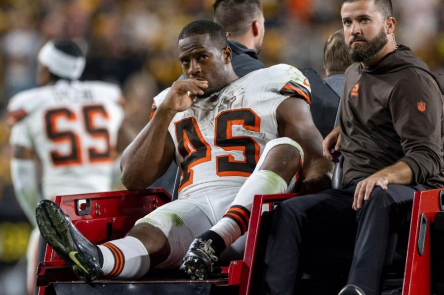 Nick Chubb des Browns aurait un seul ligament déchiré, selon une source de l’AP – Morning Journal Nick Chubb des Browns aurait un seul ligament déchiré, selon une source de l’AP – Morning Journal