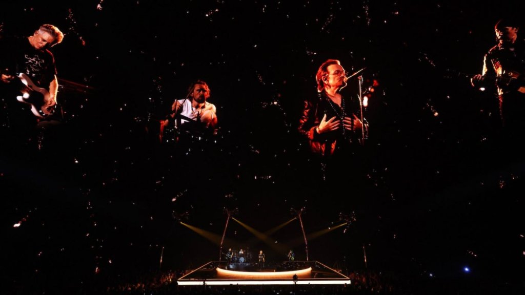 Regardez Lady Gaga interpréter « Shallow » avec U2 à Las Vegas Sphere