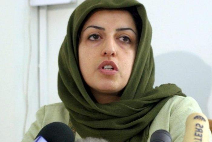 Narges Mohammadi, militant iranien des droits humains emprisonné, en grève de la faim
