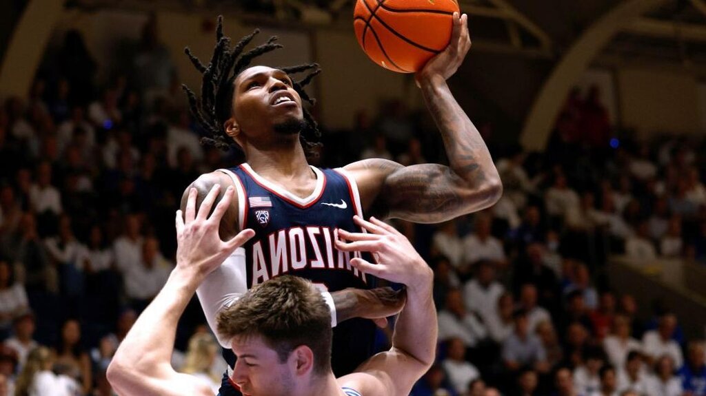 L’Arizona n°3 gagne 9 places derrière le Kansas et Purdue L’Arizona n°3 gagne 9 places derrière le Kansas et Purdue