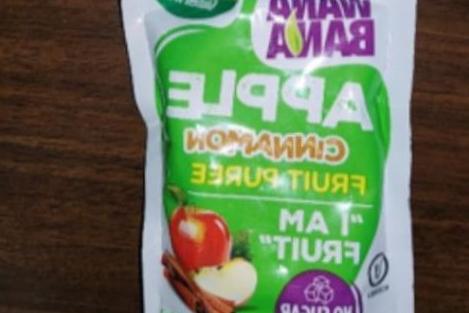 Les responsables de la santé mettent en garde contre un empoisonnement au plomb chez les enfants après le rappel de purées de fruits Les responsables de la santé mettent en garde contre un empoisonnement au plomb chez les enfants après le rappel de purées de fruits