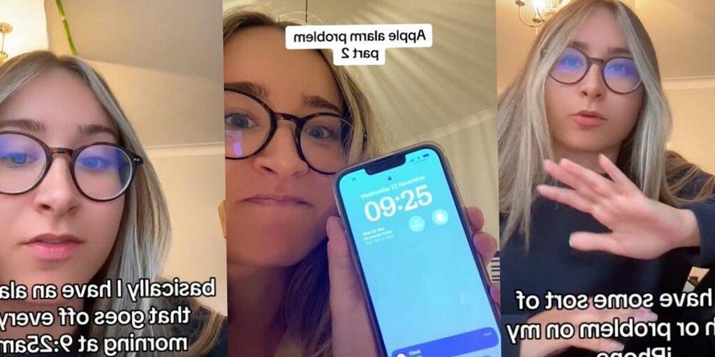 L’iPhone d’une femme sonne l’alarme à 9h25 tous les jours pour une raison mystérieuse L’iPhone d’une femme sonne l’alarme à 9h25 tous les jours pour une raison mystérieuse