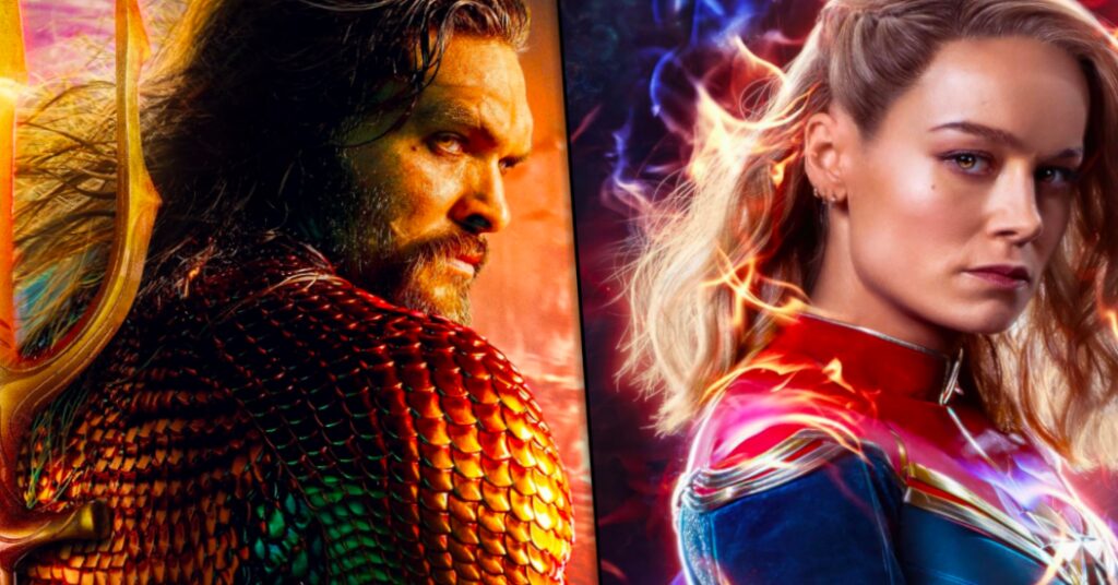 Aquaman 2 dépasse The Marvels au box-office national Aquaman 2 dépasse The Marvels au box-office national