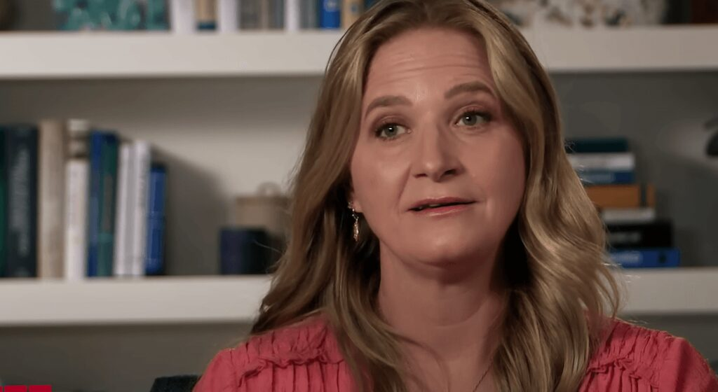 1Le discours de mariage a suscité des inquiétudes parmi certains fans de Christine Brown 1Le discours de mariage a suscité des inquiétudes parmi certains fans de Christine Brown