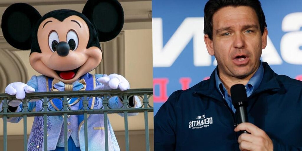 La campagne de DeSantis était terminée lorsqu'il essayait de rivaliser avec Mickey Mouse La campagne de DeSantis était terminée lorsqu'il essayait de rivaliser avec Mickey Mouse