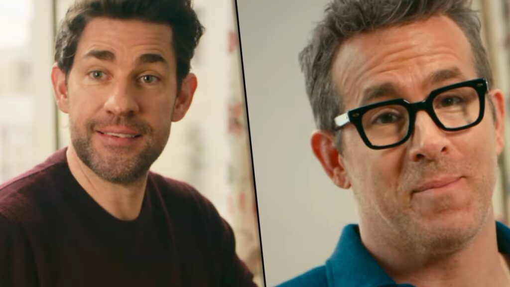 « L'ami imaginaire » de Ryan Reynolds est le vrai John Krasinski dans le spot du film Playful IF