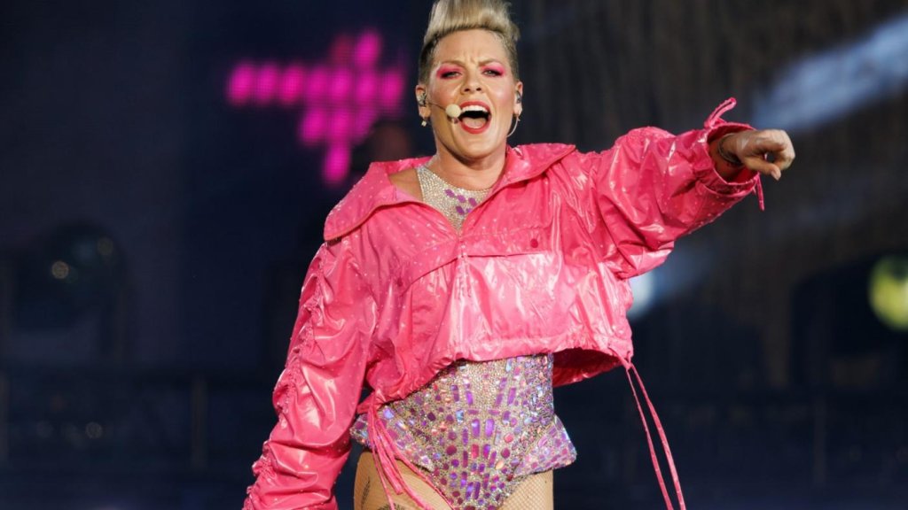 Pink interrompt son émission en Australie alors qu'un fan se lance dans le travail : « Bonne chance ! »