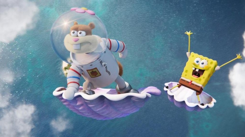 Sortie du nouveau look du film A Sandy Cheeks