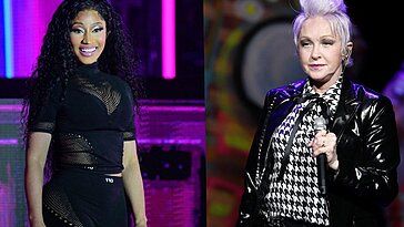 Nicki Minaj fait ressortir Cyndi Lauper lors d'un show à Brooklyn : regardez