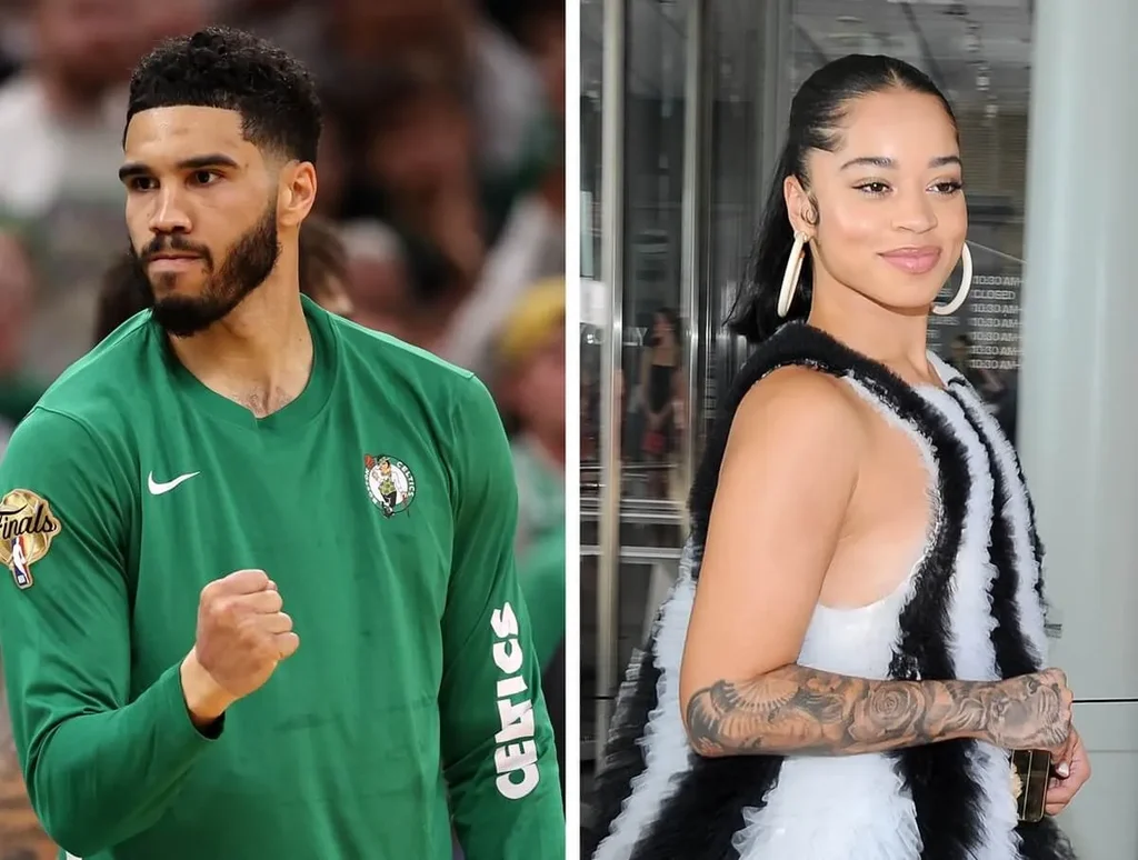 Jayson Tatum dit qu'il « n'était pas ravi » ou « ravi » à l'idée de devenir père alors qu'Ella Mai fait ses débuts avec son baby bump