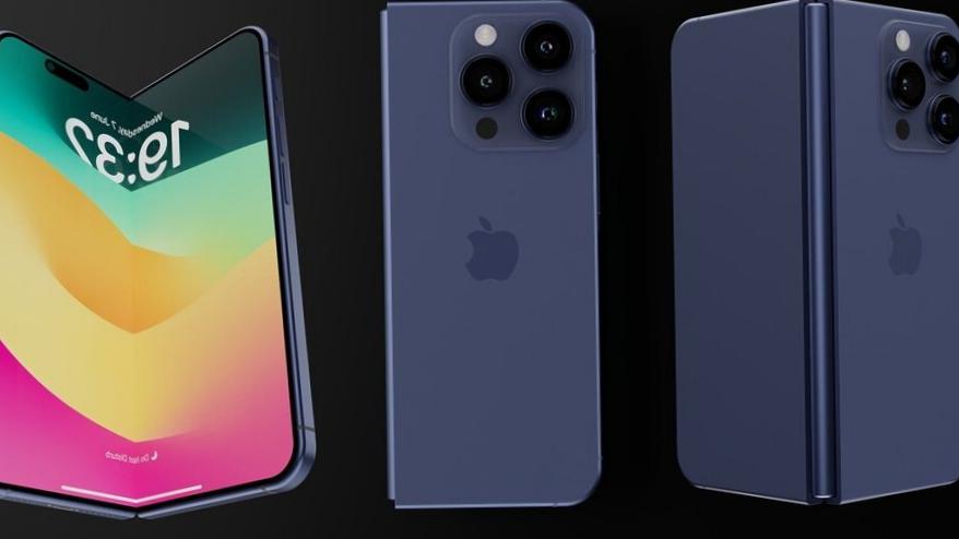 IPhone pliable : charnières en métal liquide pour écran sans plis
