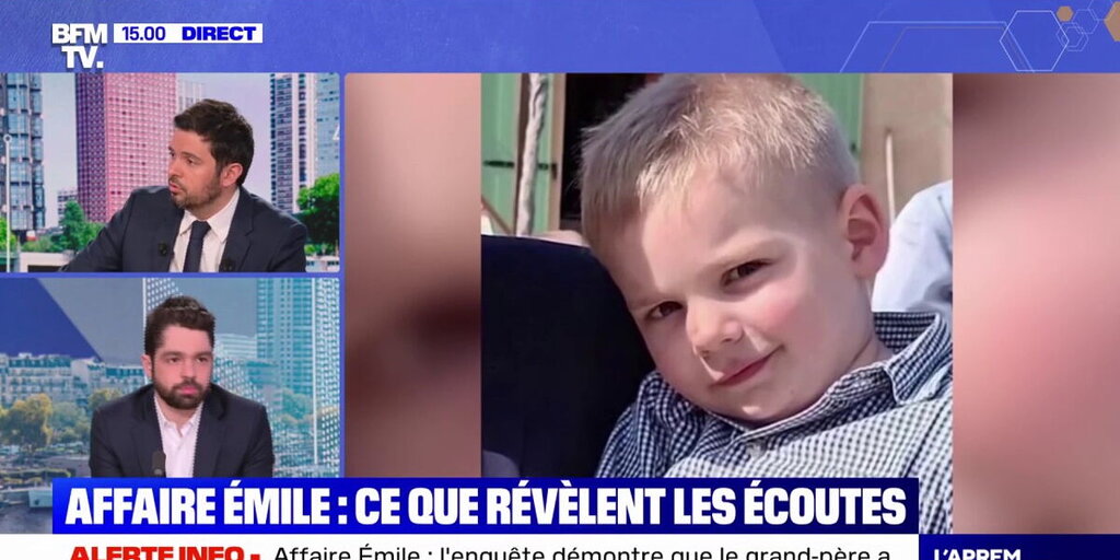 Des enregistrements révèlent que le grand-père d’Émile aurait été violent avec ses enfants, selon BFMTV Des enregistrements révèlent que le grand-père d’Émile aurait été violent avec ses enfants, selon BFMTV