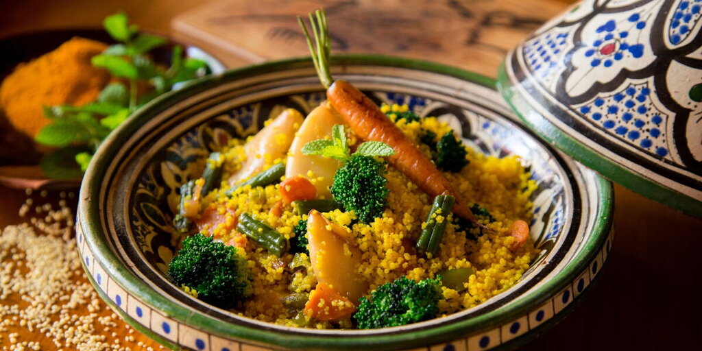 Le chef de La Mamounia propose sa recette de couscous d’agneau aux sept légumes Le chef de La Mamounia propose sa recette de couscous d’agneau aux sept légumes