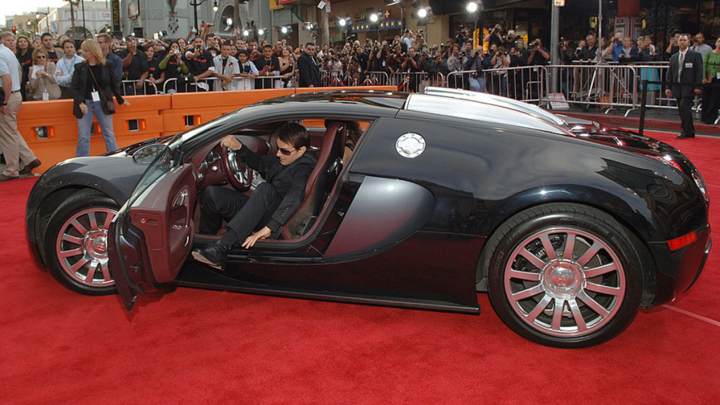 Tom Cruise ne pourra jamais acquérir une Bugatti pour une raison bien précise