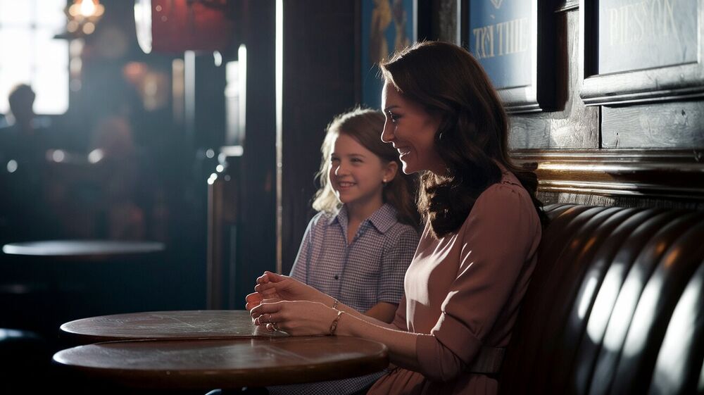 Kate Middleton et la Princesse Charlotte : Visite Surprise dans un Pub de Londres
