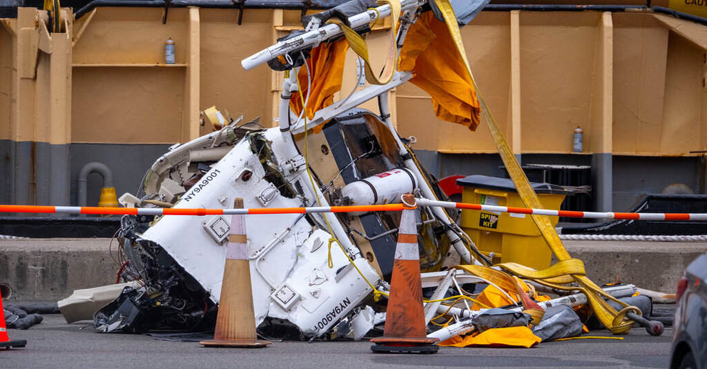 Un crash d’hélicoptère à Hudson tue un dirigeant de Siemens et sa famille