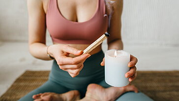 Bougie anti-stress : effets apaisants et parfum persistant durant 70 heures