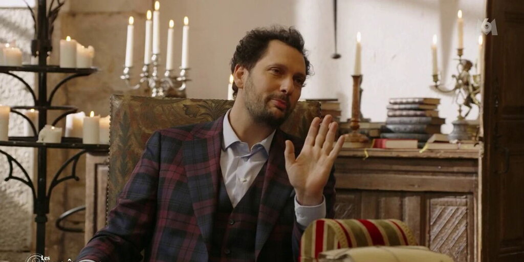 Éric Antoine aborde avec humour son année avec Calista Sinclair dans Les Traîtres