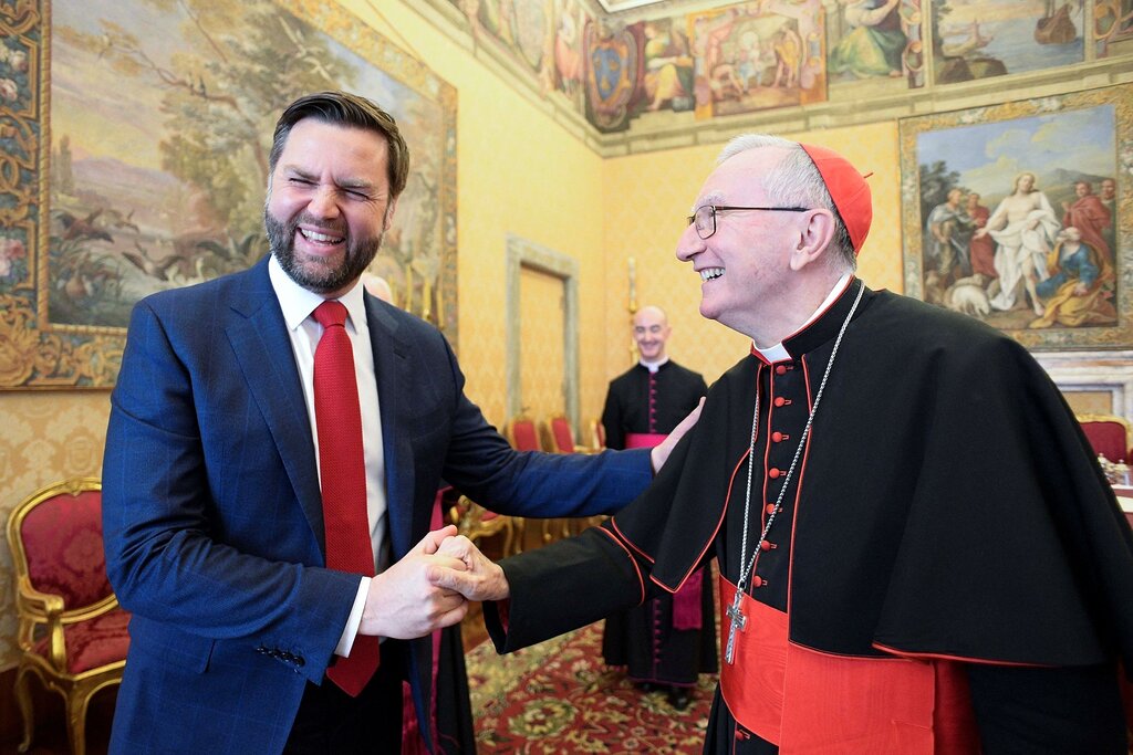 J. D. Vance visite le Vatican pendant le week-end de Pâques