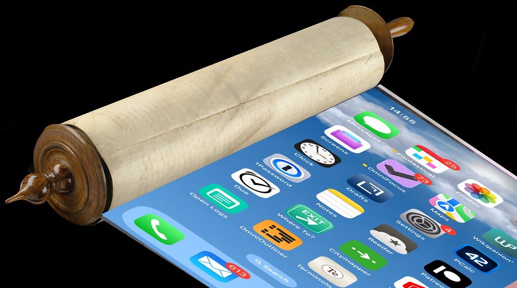 Apple envisage des écrans enroulables pour iPhone et iPad Apple envisage des écrans enroulables pour iPhone et iPad