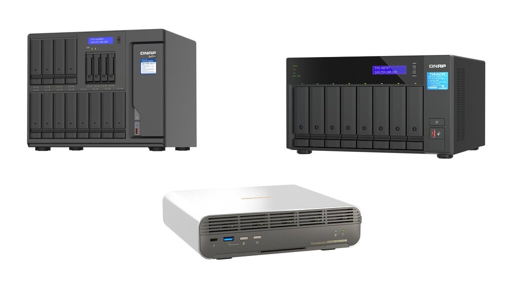 QNAP Thunderbolt NAS : Solution de stockage rapide pour Mac