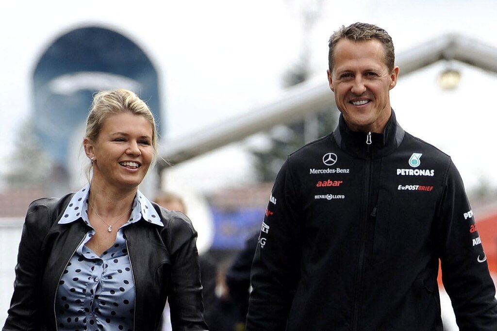 Michael Schumacher est devenu grand-père pour la première fois d’une adorable petite-fille