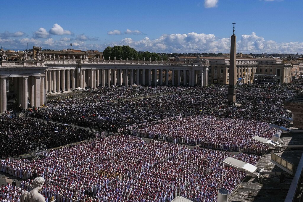 Le dernier contact du pape avec la foule