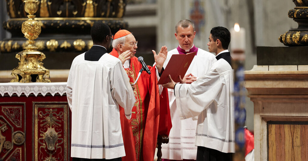 Élections papales : suivez en direct le rassemblement des cardinaux à la chapelle Sixtine pour élire le nouveau pape Élections papales : suivez en direct le rassemblement des cardinaux à la chapelle Sixtine pour élire le nouveau pape