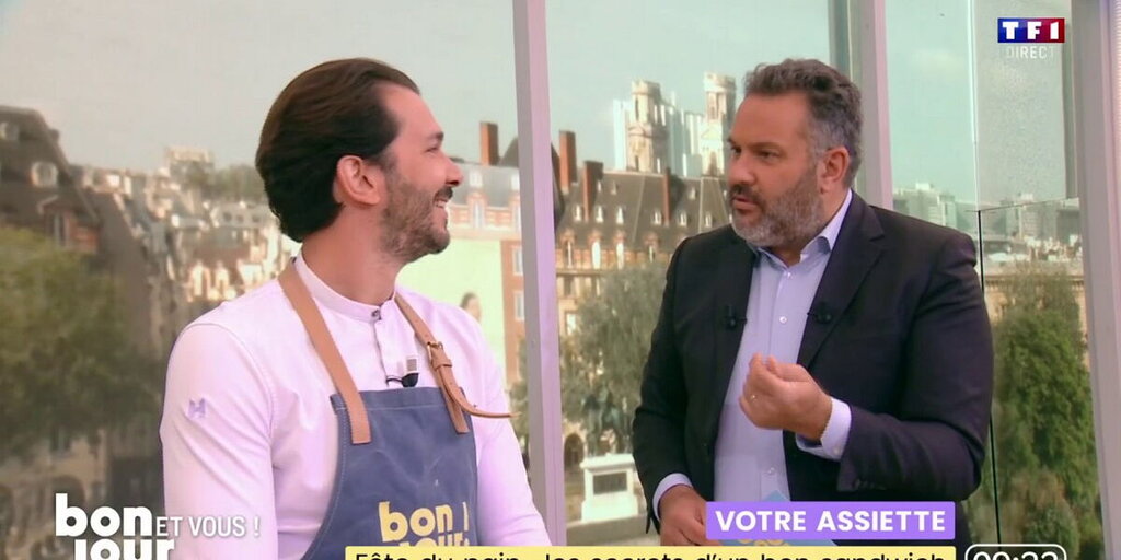 Bruce Toussaint chahuté par les chroniqueurs de Bonjour : Une plaisanterie audacieuse remarquée Bruce Toussaint chahuté par les chroniqueurs de Bonjour : Une plaisanterie audacieuse remarquée