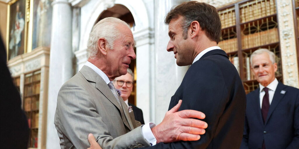 Visite royale au Royaume-Uni : Emmanuel Macron accueilli par Charles III, annonce de Buckingham Palace