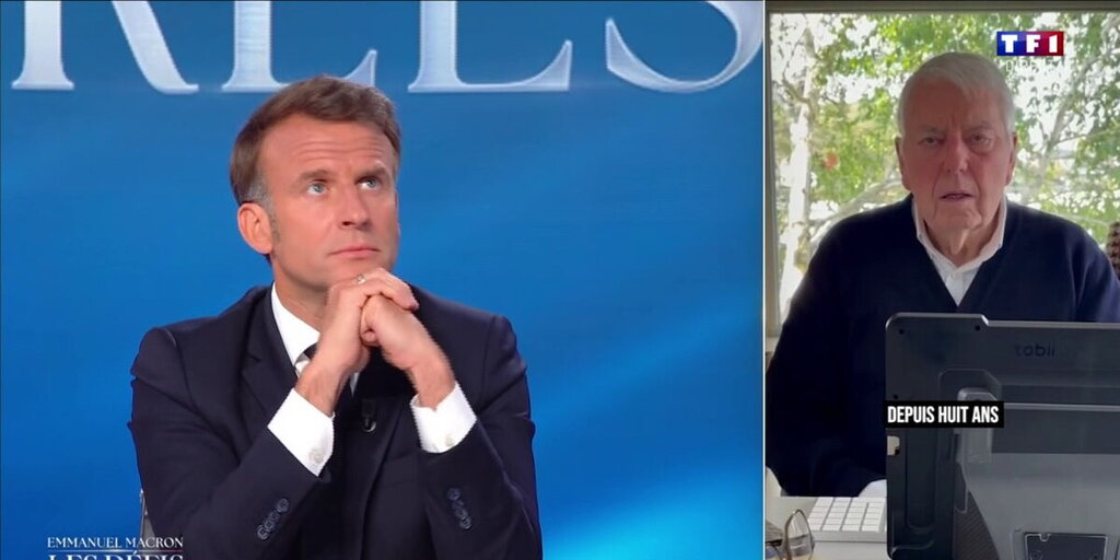 Charles Biétry interpelle Emmanuel Macron sur TF1 au sujet de la maladie de Charcot, sans parler
