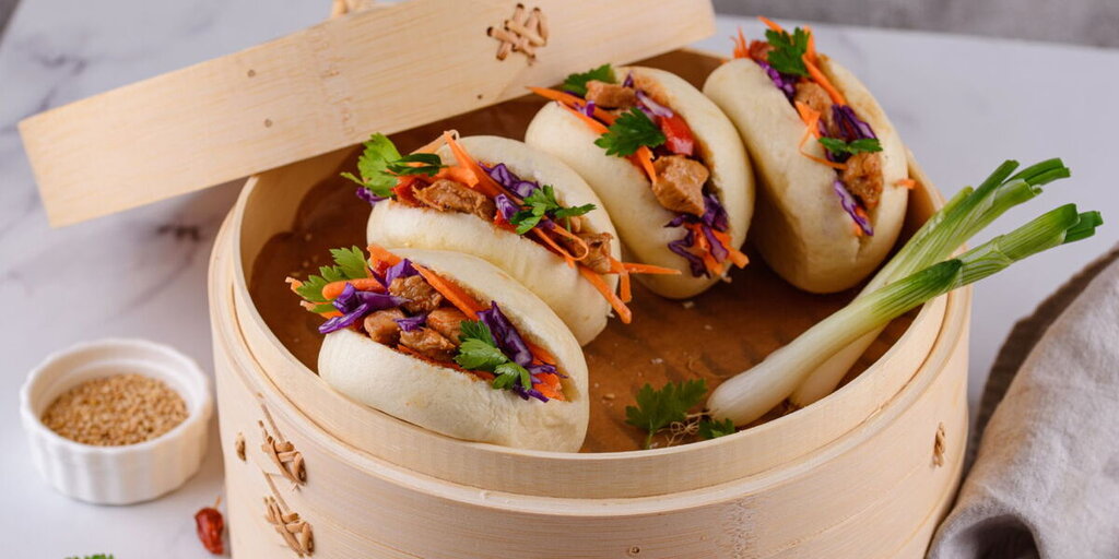 Découvrez la recette simple des gua bao taïwanais, ces pains vapeur incontournables de la street food Découvrez la recette simple des gua bao taïwanais, ces pains vapeur incontournables de la street food